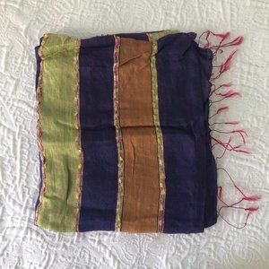Beautiful Multi-Colored Light Weight Scarf